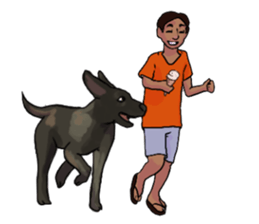 Big dogs over 50 sticker #12350184