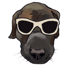 Big dogs over 50 sticker #12350189