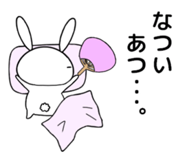so cute rabbit usakichi.5 Summer ver sticker #12351816
