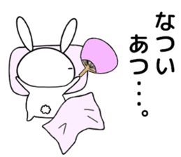 so cute rabbit usakichi.5 Summer ver sticker #12351816