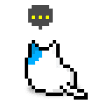 koneko:cat (Move very) sticker #12352320