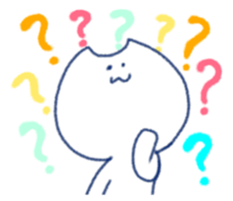 loose cat sticker. sticker #12352557