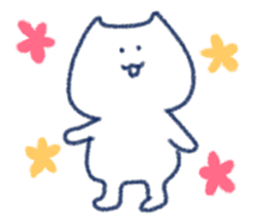 loose cat sticker. sticker #12352571