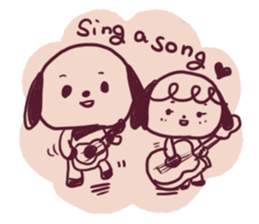 Hamming and Graffiti sticker #12353044