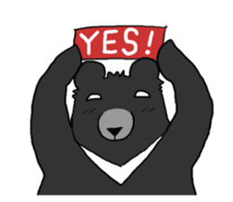 Taiwan bear's live sticker #12353067