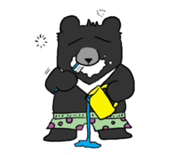 Taiwan bear's live sticker #12353070