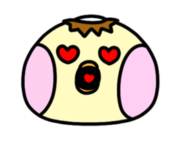 Your face tells it all sticker #12353281