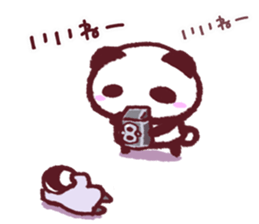 The Sticker of panda 2 sticker #12353496