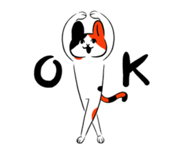 Huku cat sticker #12354323