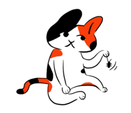 Huku cat sticker #12354344