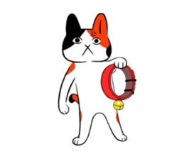 Huku cat sticker #12354347