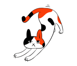 Huku cat sticker #12354353