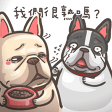 French Bulldog-PIGU III sticker #12354364