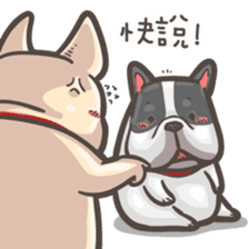 French Bulldog-PIGU III sticker #12354365