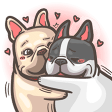 French Bulldog-PIGU III sticker #12354376