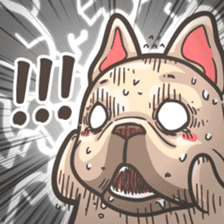 French Bulldog-PIGU III sticker #12354382