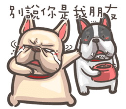 French Bulldog-PIGU III sticker #12354385