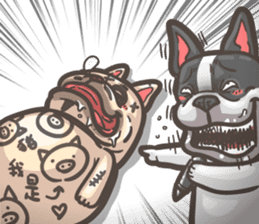 French Bulldog-PIGU III sticker #12354396