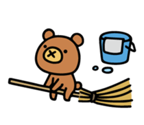 Do your best. Witch hood (Bear side) sticker #12354478