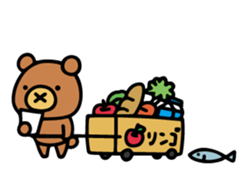 Do your best. Witch hood (Bear side) sticker #12354481