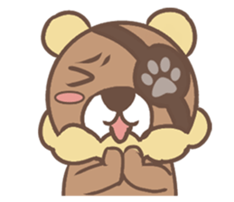 Pirate Bear sticker #12354540