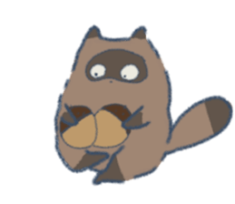 Tanuki&Kitune sticker #12354561