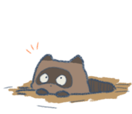 Tanuki&Kitune sticker #12354572