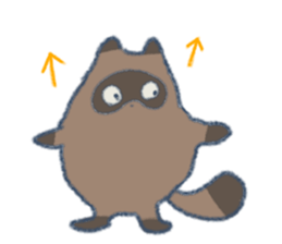 Tanuki&Kitune sticker #12354573