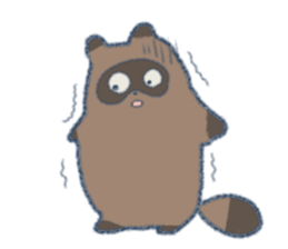 Tanuki&Kitune sticker #12354576