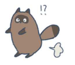 Tanuki&Kitune sticker #12354578