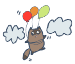 Tanuki&Kitune sticker #12354580