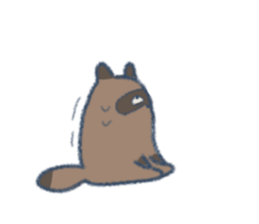 Tanuki&Kitune sticker #12354585