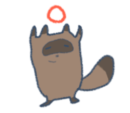 Tanuki&Kitune sticker #12354587