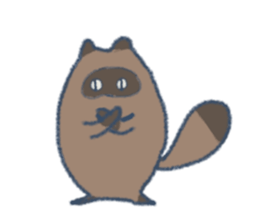 Tanuki&Kitune sticker #12354588