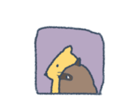 Tanuki&Kitune sticker #12354591