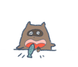 Tanuki&Kitune sticker #12354592