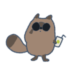Tanuki&Kitune sticker #12354597