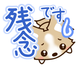 Honorific Chihuahua sticker #12355159