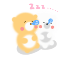 Fluffy Bear Daikichi and shoukichi sticker #12355229