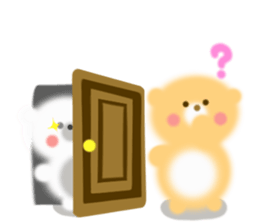 Fluffy Bear Daikichi and shoukichi sticker #12355237