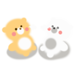 Fluffy Bear Daikichi and shoukichi sticker #12355241