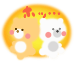 Fluffy Bear Daikichi and shoukichi sticker #12355258