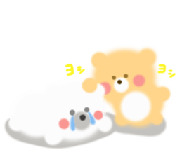 Fluffy Bear Daikichi and shoukichi sticker #12355259