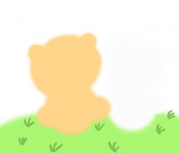 Fluffy Bear Daikichi and shoukichi sticker #12355261