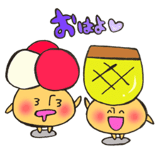 Mr. athletic meet mushroom sticker #12355462