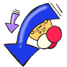 Mr. athletic meet mushroom sticker #12355466