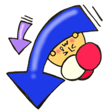 Mr. athletic meet mushroom sticker #12355466