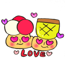 Mr. athletic meet mushroom sticker #12355468