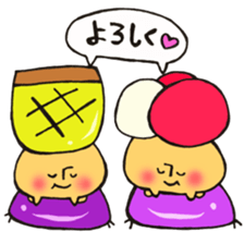 Mr. athletic meet mushroom sticker #12355471