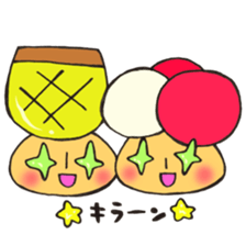 Mr. athletic meet mushroom sticker #12355476